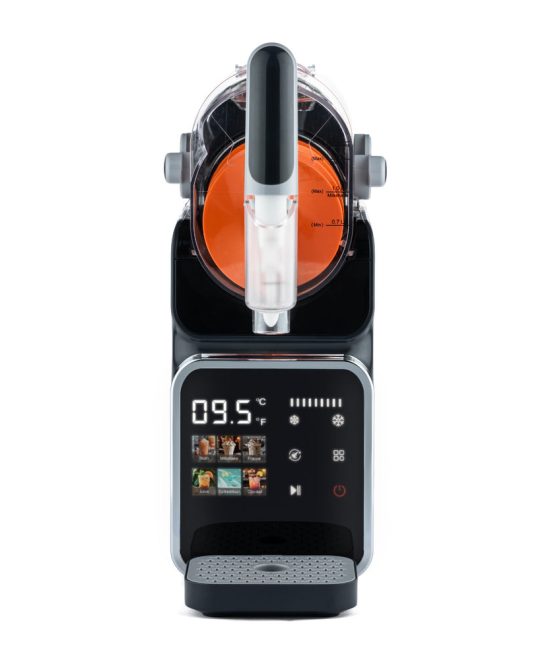 Geepas GSM63093 Slushie Machine | 7 Smart Programmes |Touchscreen & Frozen Drink Maker |cooling compressor | Adjustable slush consistency |Anti-spray & anti-drip design
