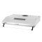 Geepas Slim Hood GHD611CS | 200 m³/hr Suction Power| Efficient Charcoal & Aluminum Filter| 3-Speed Push Button Control| Compact Design| Easy Installation| 1 Year Warranty