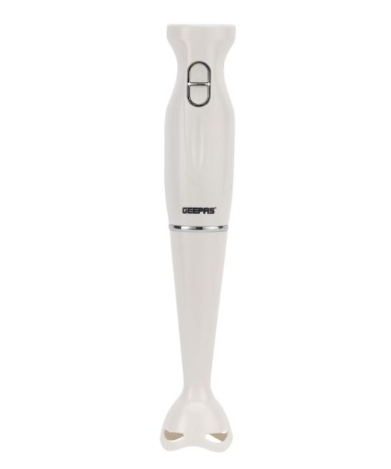 Geepas Hand Blender GHB6143 | 200W Powerful Motor| 2 Speed Control| Stainless Steel Blade| 600ml Beaker| Durable & Easy to Use Kitchen Appliance| 2 Years Warranty