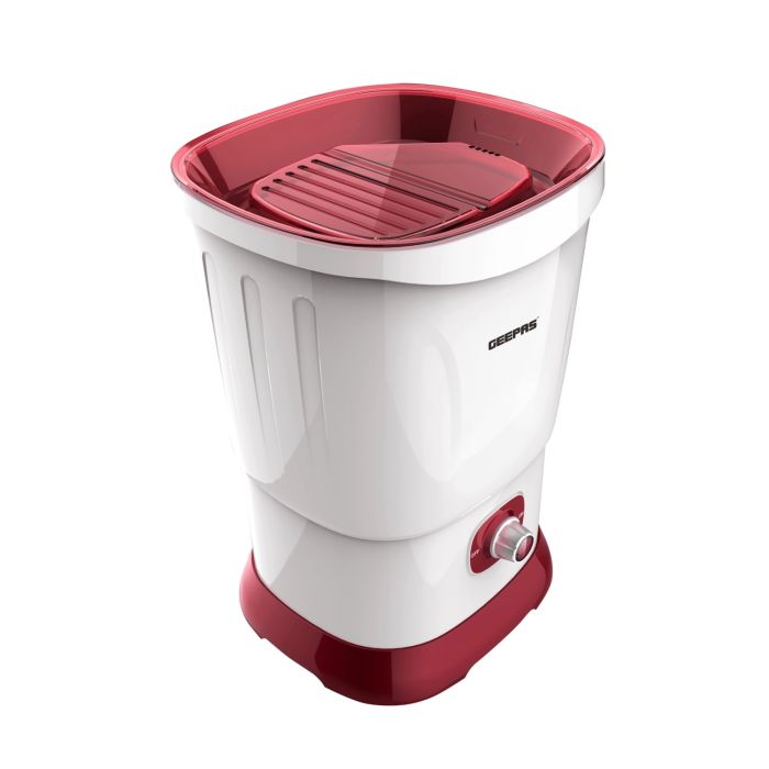 Geepas Laban Maker GLM18013 | 25L Capacity| 160W Copper Motor | Clockwise & Counterclockwise Rotation | Transparent Cover| Removable Drain Pipe| 2 Year Warranty